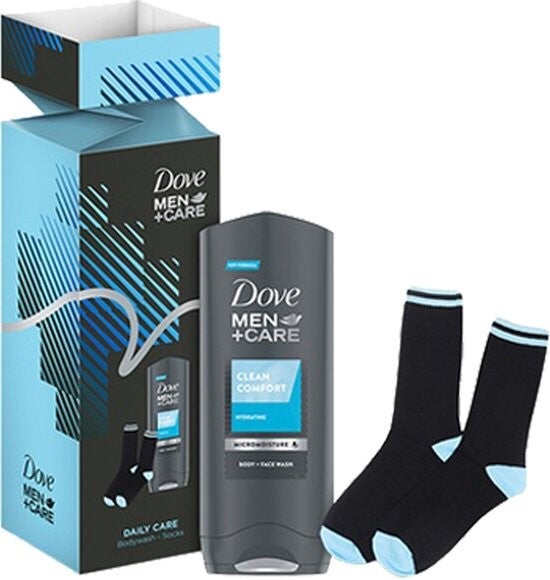 Dove Men + Care Daly Care Giftset - Bodywash - Socks