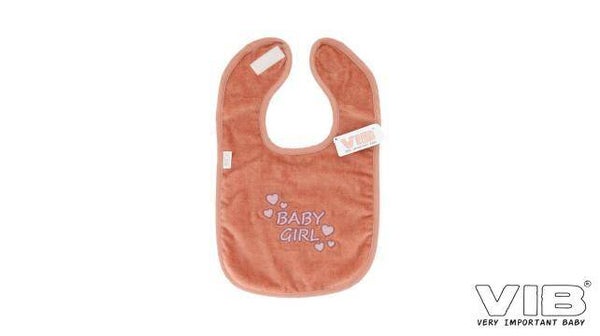 Slabbetje Baby Girl Oud Roze