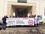 Jubilados del SAS Cádiz en defensa de la Sanidad Pública