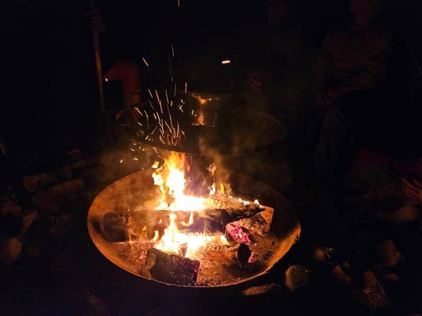 Werkweek en zweethutceremonie: Yule