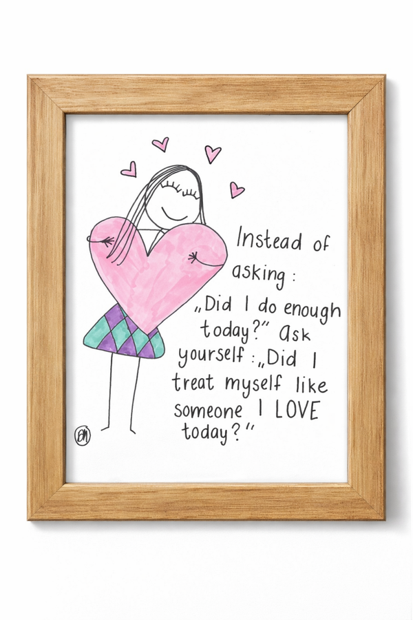 Originele handgetekende illustratie Someone I Love