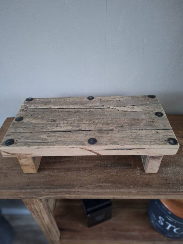 Houten plateau
