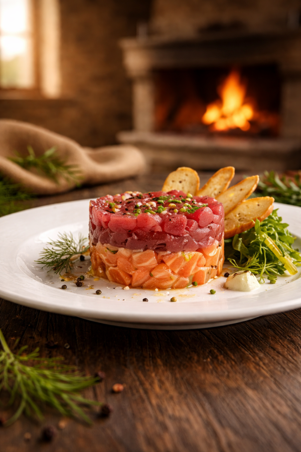 Tartar saumon & thon