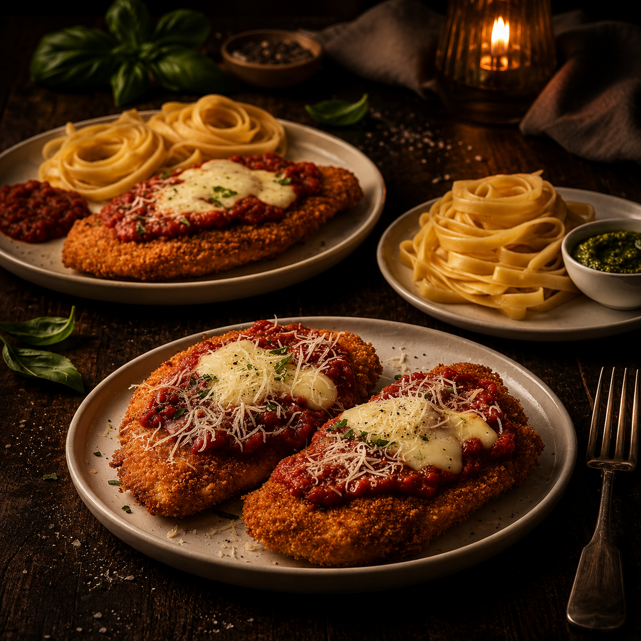poulet parmijana