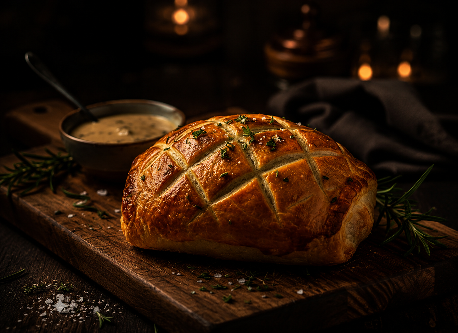 Poulet wellington