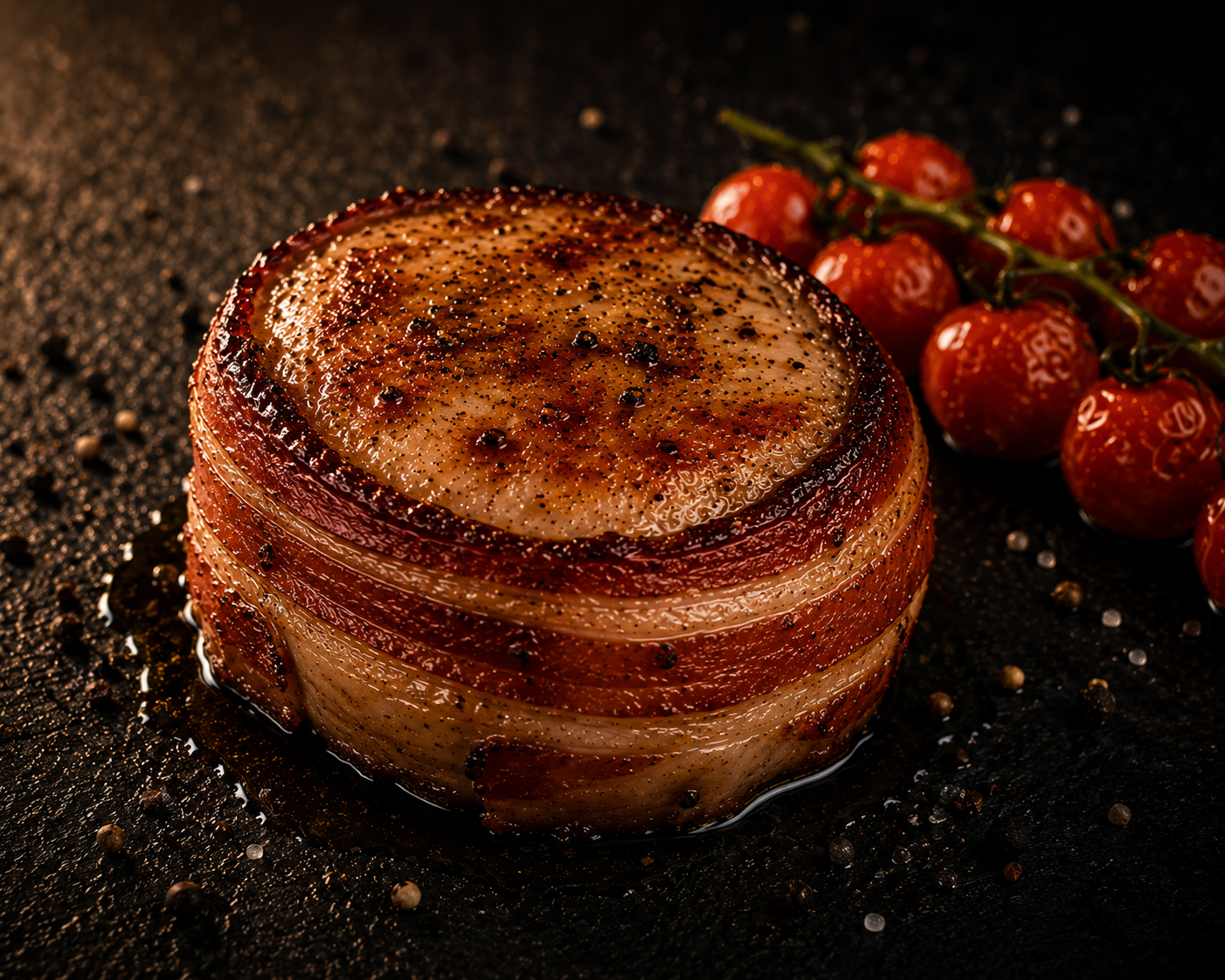 Coq au porc baccon