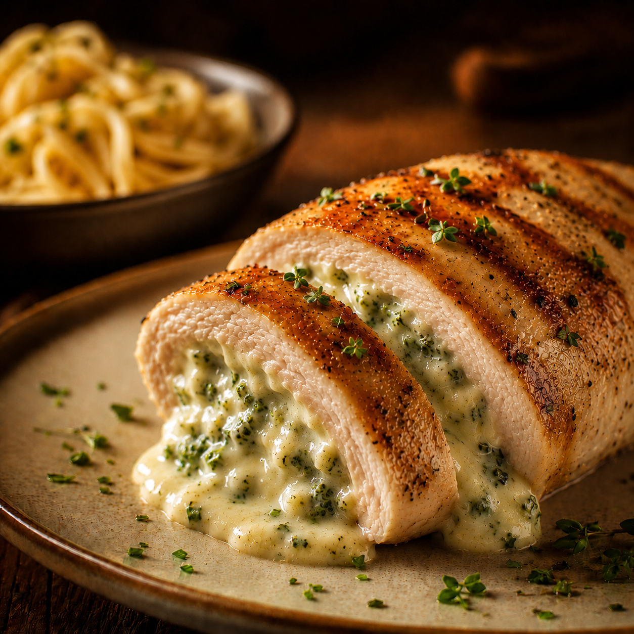 Poulet brocoli fromage