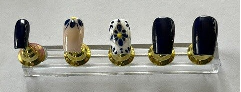 bleu et motif style grèce