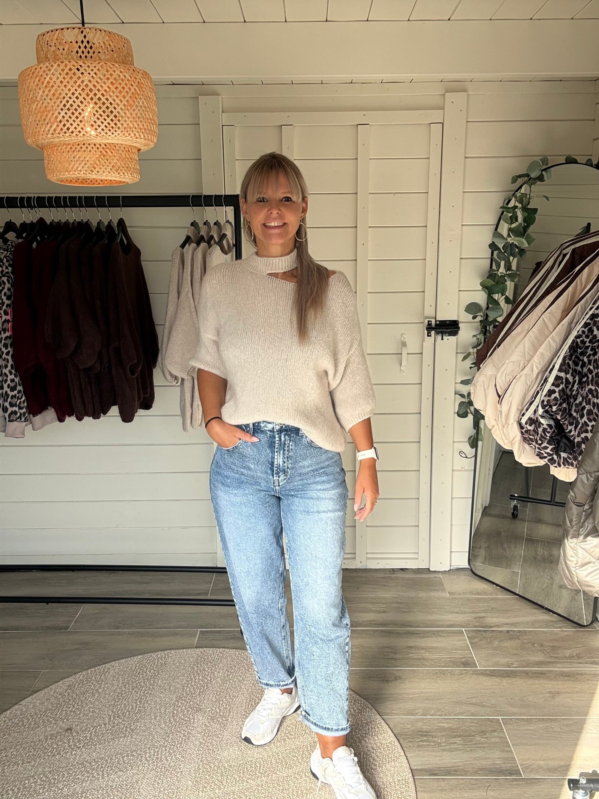 Liv Balloon Jeans – Light Blue