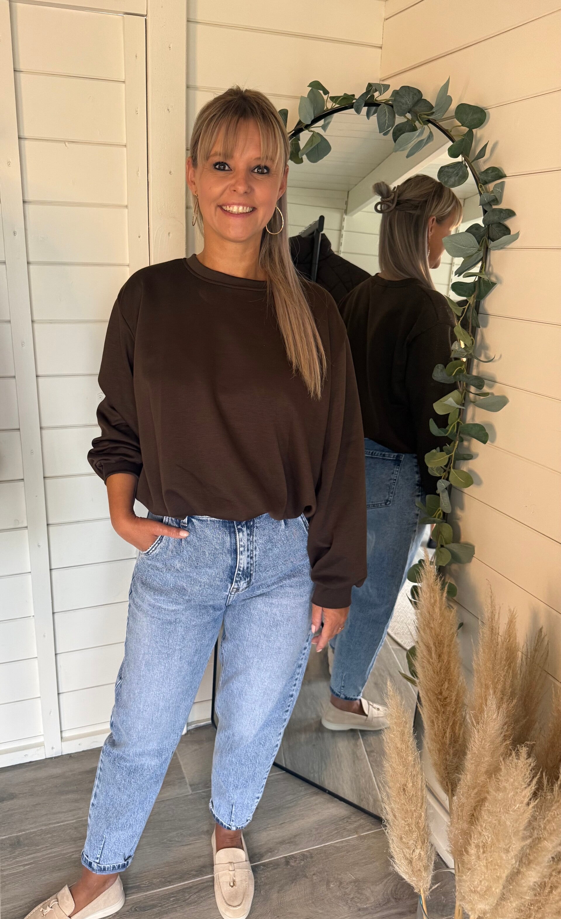 Noa Sweater – Chocolate