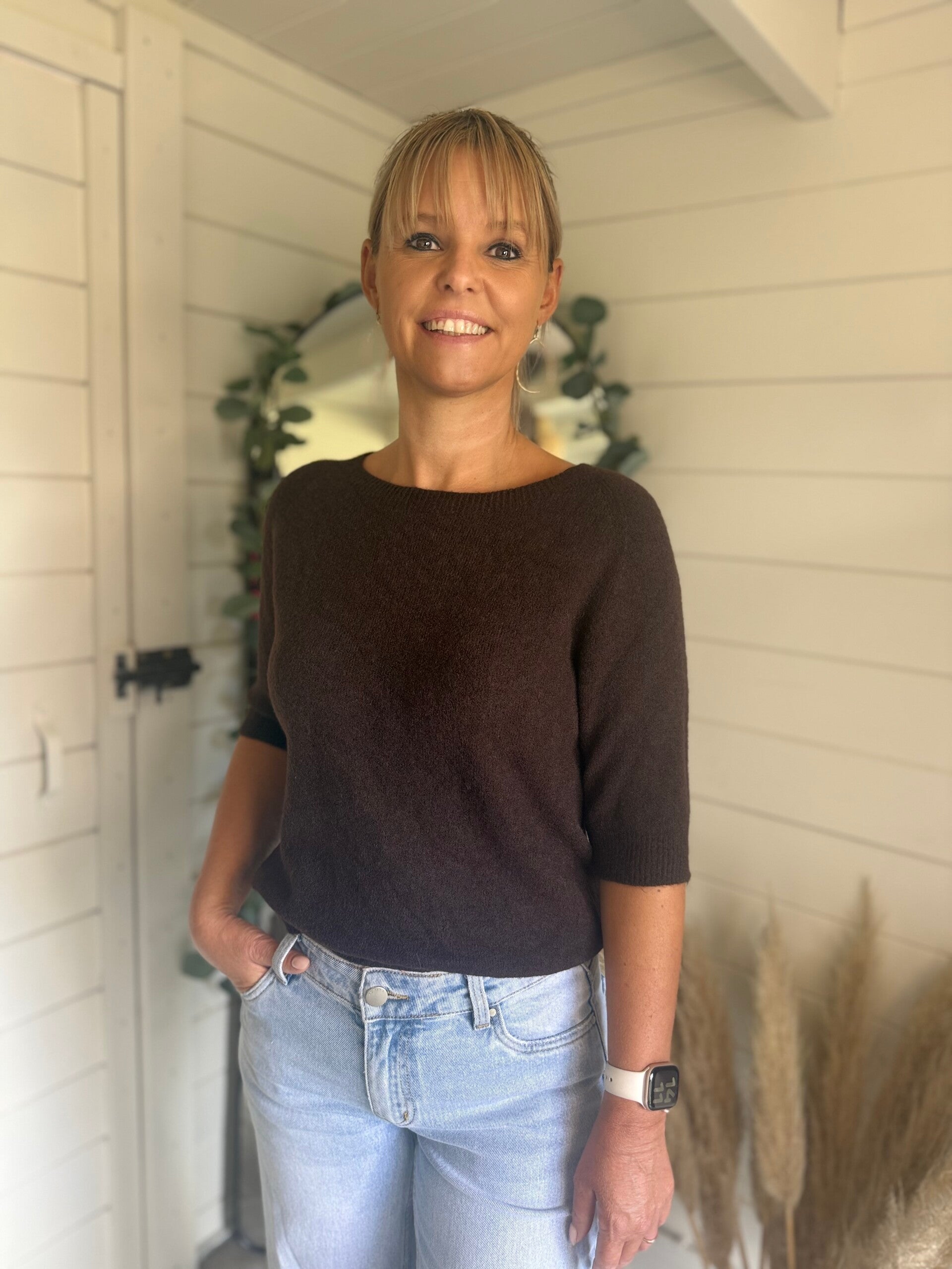 Mila Soft Knit – Chocolate