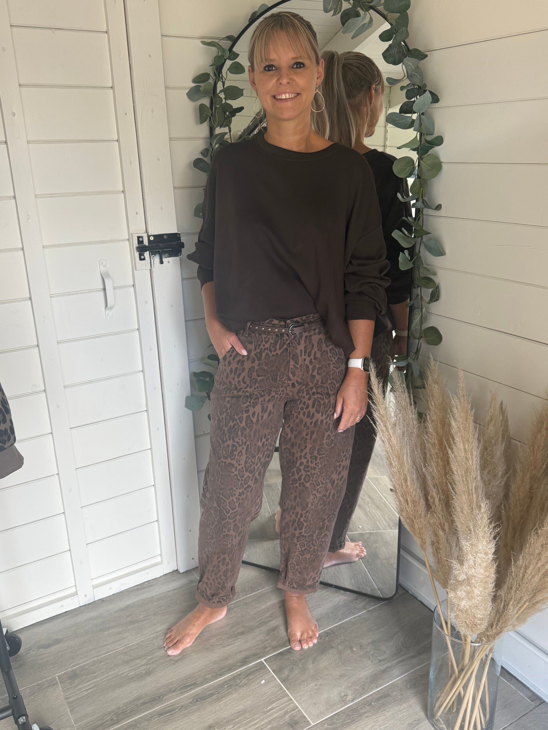 Liva Long Sleeve – Brown