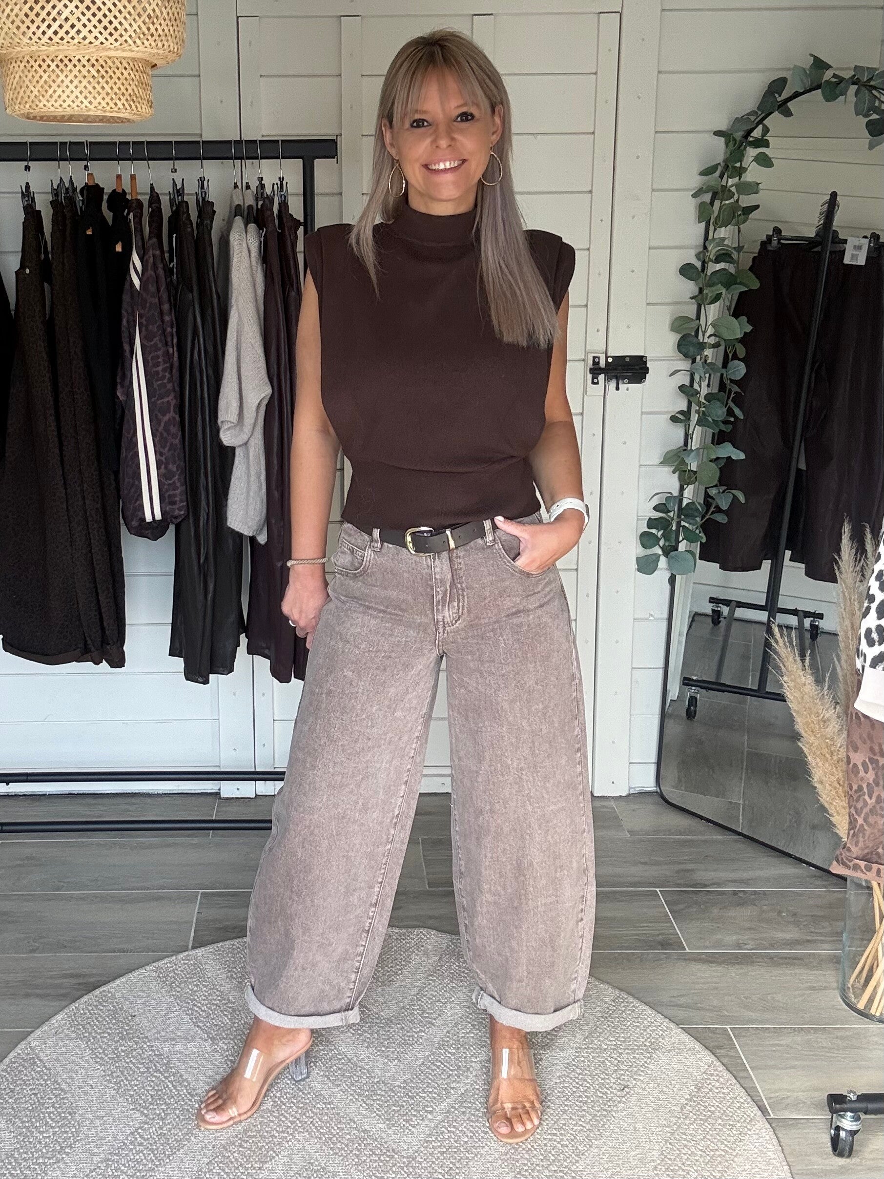 De Nova Soft Barrel Jeans