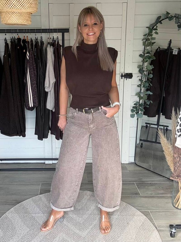 De Nova Soft Barrel Jeans