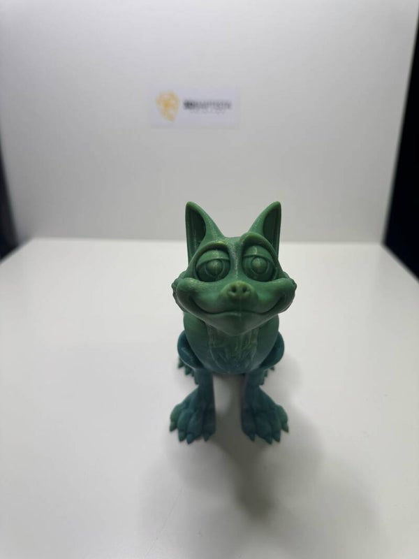 Bewegliche Fuchs-Figur