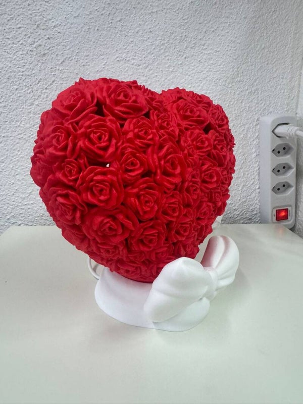 Romantische Herzlampe