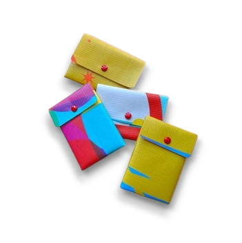 Porte-cartes "recto-verso"