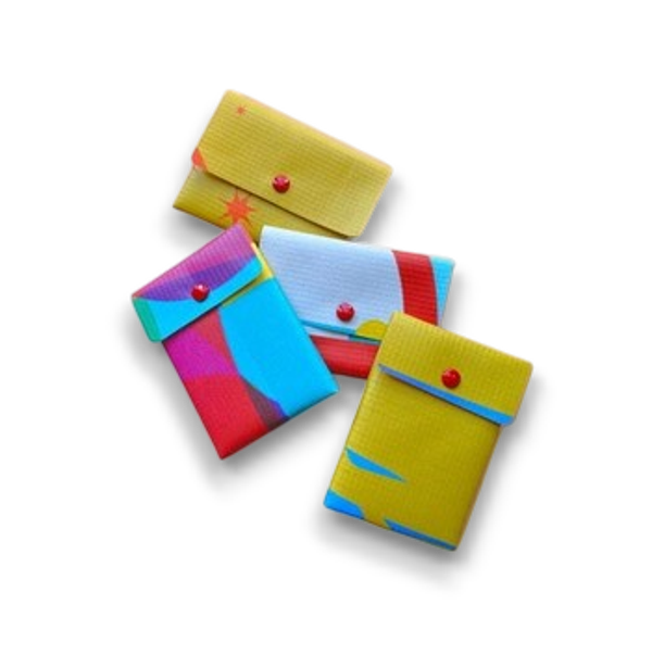Porte-cartes "recto-verso"