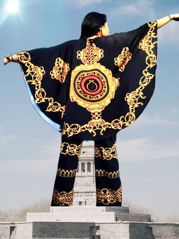 ENSEMBLE TUNIQUE LAY SAPHIR NOIR