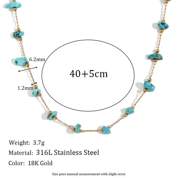 collier turquoise
