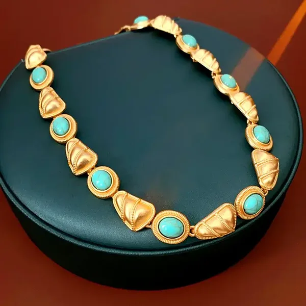 collier turquoise
