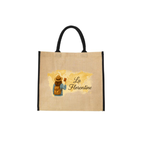 Gerano Sac shopping en Jute