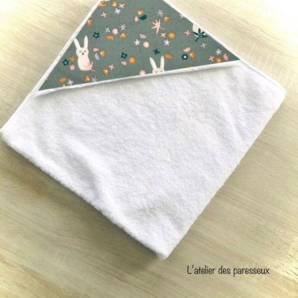 Cape de bain Lapins
