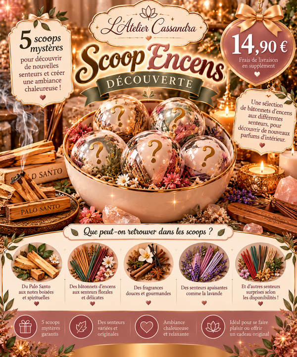 5 SCOOP ENCENS DÉCOUVERTE ✨🌿