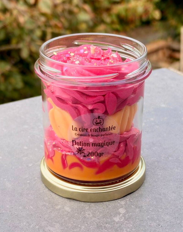 Bougie gourmande 200gr Halloween potion magique