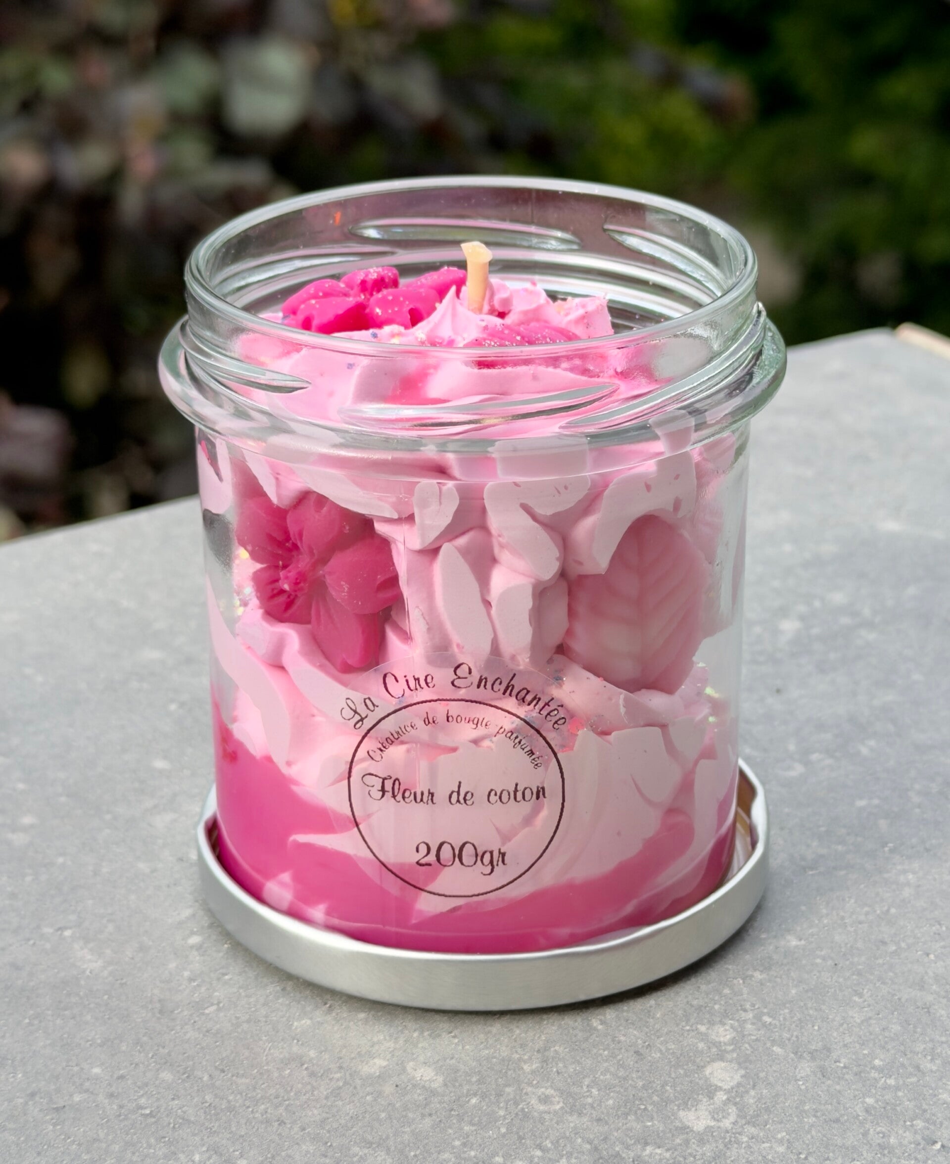 Bougie gourmande 200gr fleur de coton