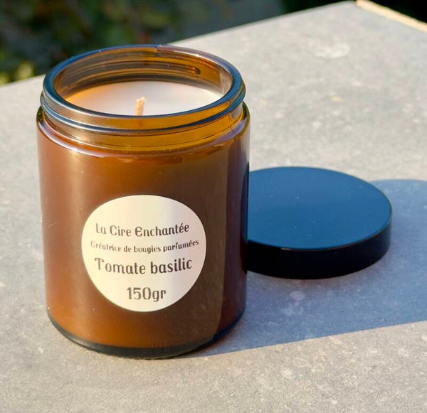 Bougie 150gr tomate basilic