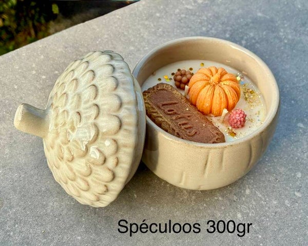 Bougie gland 300gr Spéculoos