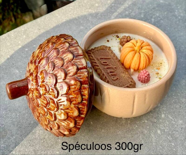 Bougie gland 300gr Spéculoos