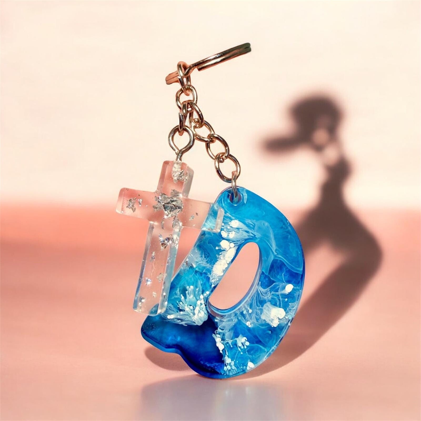 Porte clef en Résine Époxy