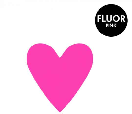 ES heart stickers klein