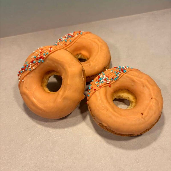 Donut met kleur