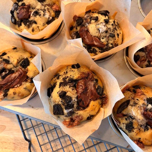 Muffin Oreo Nutella