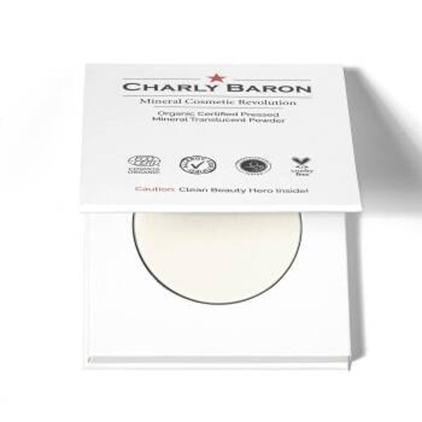 Charly Baron - Sensitive Mineral Pressed Translucent Powder - anti-allergie