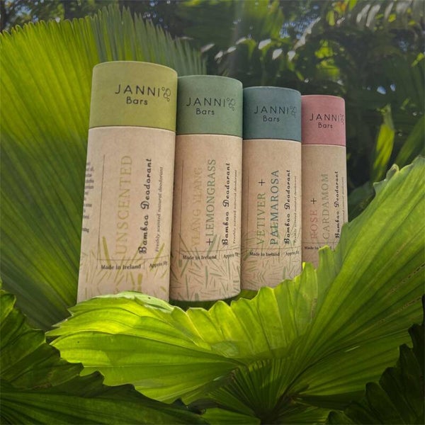 Janni Bars - Natuurlijke Bamboe Deodorant Stick - Ongeparfumeerd