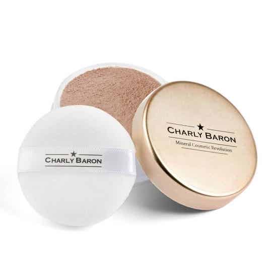 Charly Baron - Minerale Poeder Foundation - Dark Champagne - Gevoelige huid