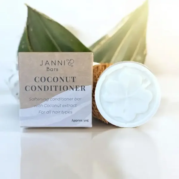 Janni Bars - Natuurlijke Verfrissende Kokosnoot Conditioner