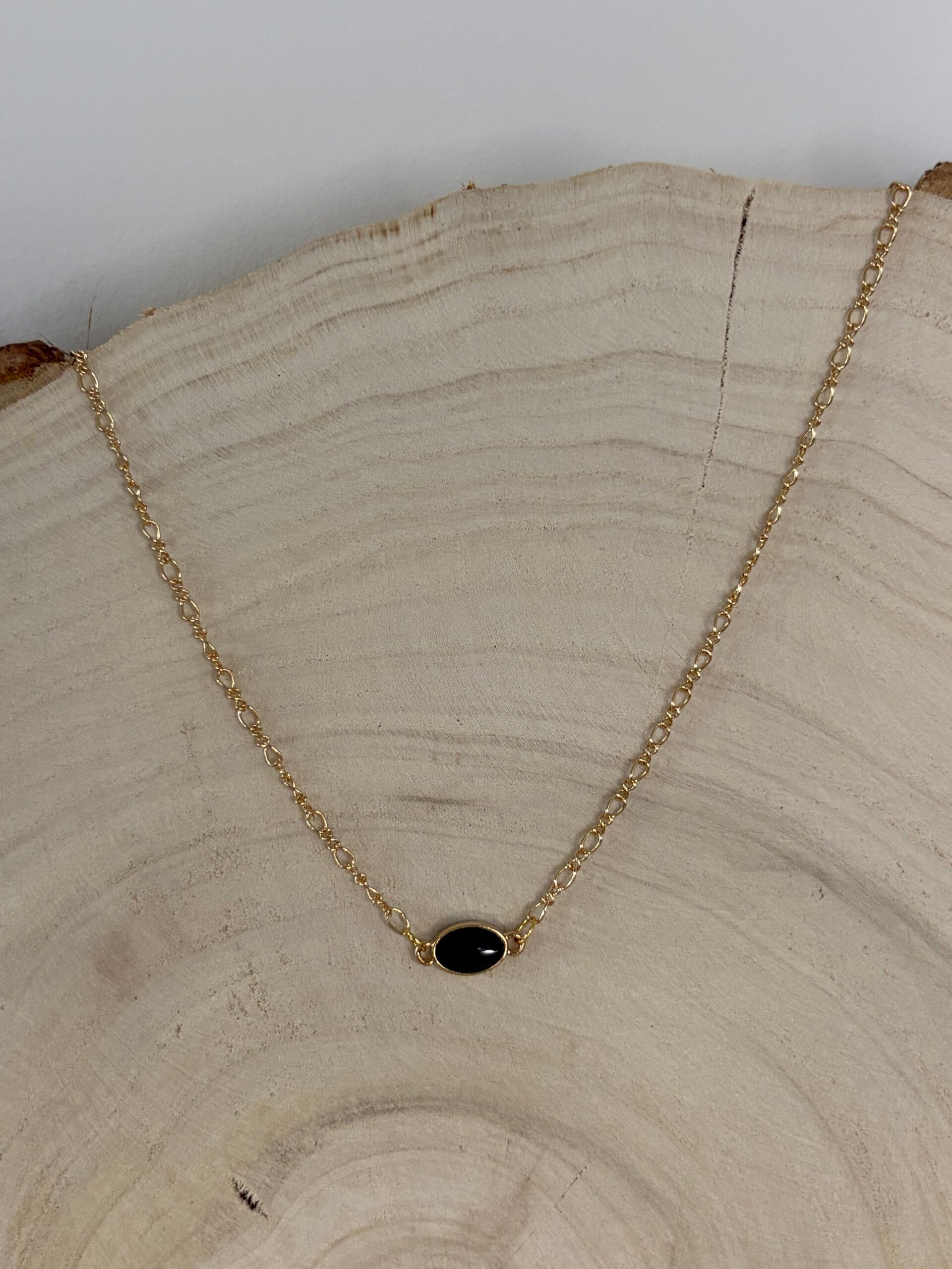 Halsketting autumn vibes petrol