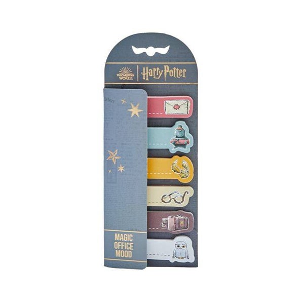 BANDERITAS MOOVING HARRY POTTER 2,5X7,8CM 6 DISEÑOS