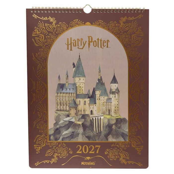 CALENDARIO PARED MOOVING ESPIRAL HARRY POTTER 40X30CM MES VISTA