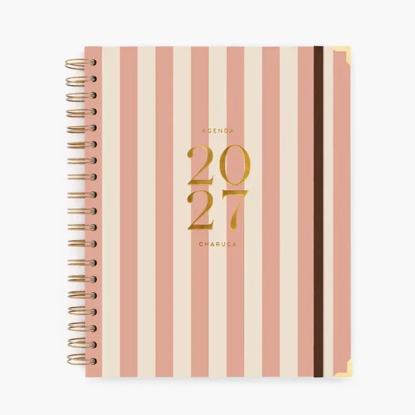 Agenda semanal 2027. Panamera Pink. Grande