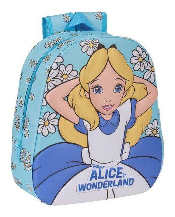 MOCHILA 3D ALICIA EN EL PAIS DE LAS MARAVILLAS SAFTA