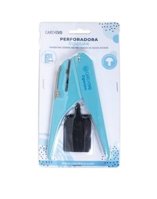 TALADRO CARCHIVO INGENIOX PARA CUADERNO DISCOS