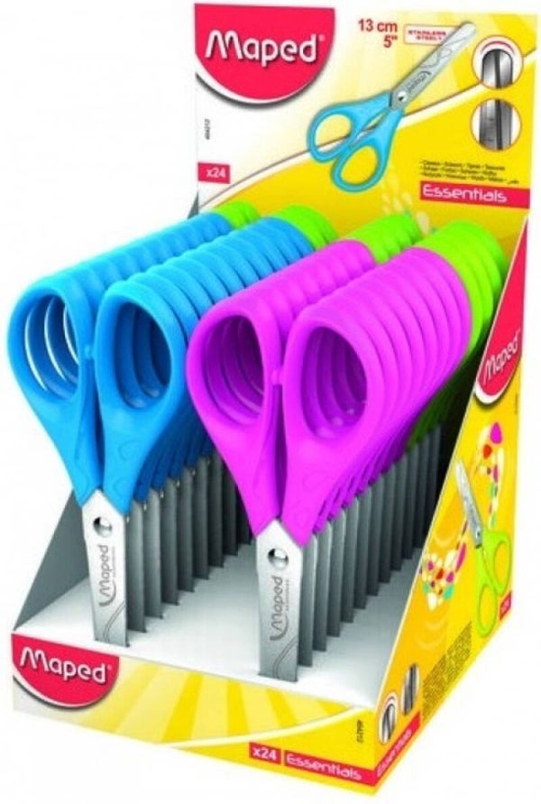 TIJERA ESCOLAR 13CM ESSENTIALS MAPED