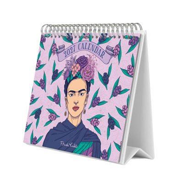 Calendario de escritorio 2027 Frida Kahlo