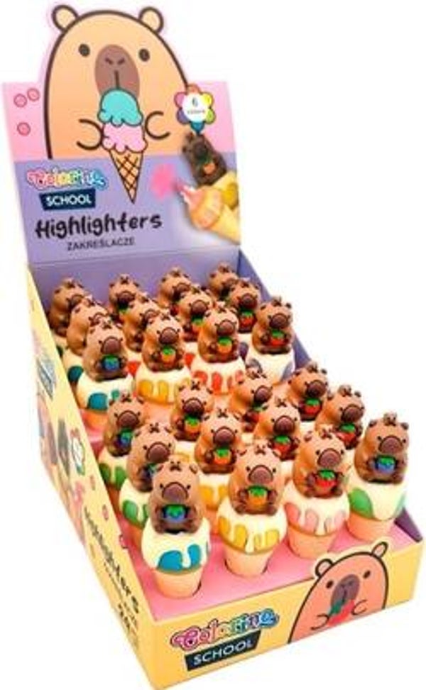 MINI MARCADORES CAPYBARA